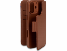 Decoded Decoded Leather Detachable Wallet – kožené ochranné pouzdro kompatibilní s MagSafe pro iPhone 16 (tan)