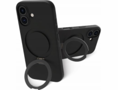 dbramante dbramante1928 Iceland Ultra D3O MS Kick - ochranné pouzdro se stojánkem pro iPhone 16 kompatibilní s MagSafe (černé)