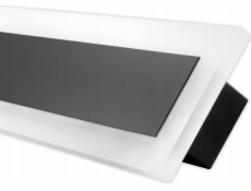 LVT nástěnné svítidlo LVT Durango 8013 venkovní nástěnné svítidlo zahradní nástěnné svítidlo IP65 1x38W LED 4500K 1900lm černá/bílá