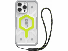 UAG UAG Pathfinder Clear Magsafe Bundle – ochranné pouzdro kompatibilní s MagSafe pro iPhone 16 Pro Max a šňůrku na telefon (aktivní neon / grafitově černá)
