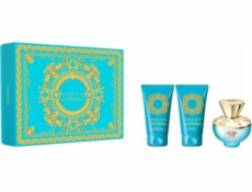 Triton Parfémová sada pro ženy Versace EDT Dylan Turquoise 3 kusy