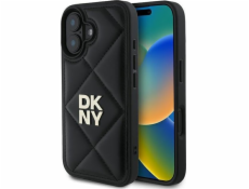 DKNY DKNY DKHCP16SPQDSLK iPhone 16 6.1 černo/černé prošívané logo