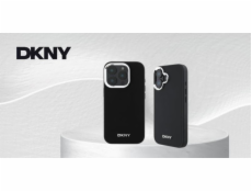 DKNY DKNY DKHMP14LPSCMCLK iPhone 14 Pro 6.1 černo/černé pevné pouzdro Plain Logo MagSafe