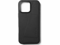Kožené pouzdro Mujjo Wallet Leather Case Troubadour Goods Limited – kožené pouzdro kompatibilní s MagSafe pro iPhone 16 Pro Max (černé)