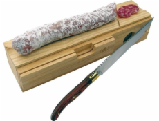 Laguiole Tradition Prkénko na krájení salámu Laguiole s Messer
