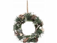 Atmosphera Vánoční dekorace Vánoční věnec z přírodních materiálů, 30 cm Atmosphera Vánoční dekorace Vánoční věnec z přírodních materiálů, 30 cm