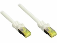 Dobré připojení CAT 7 Patchcord bílý 0,5M (8070-005W)