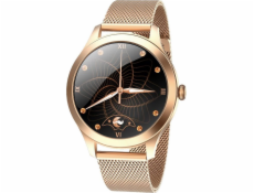 Chytré hodinky Gino Rossi SW014-2 Gold (15689)