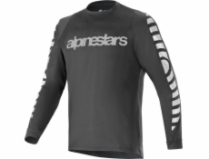 Alpinestars ALPINESTARS A-DURA DRI OSCAR LS JERSEY, černý reflexní Velikost: M