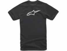 Tričko Alpinestars ALPINESTARS AGELESS CLASSIC TEE, černo/bílé Velikost: M