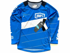 100% 100% R-CORE Jersey junior dlouhý rukáv Modrá vel. M (NOVINKA 2023)