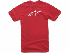 Tričko Alpinestars ALPINESTARS AGELESS CLASSIC TEE, červeno/bílé Velikost: S