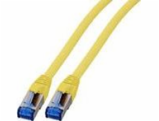 EFB Patchcord RJ45 S / FTP, kat. 6A, Kat. 7 Surový kabel TPE superflex, 1 m, žlutý (K5525FGE.1)