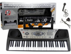 Klávesnice pro štíhlé sportovní varhany + napájecí zdroj mikrofonu MQ-810 MP3