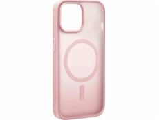Silikonové pouzdro Puro Puro Gradient MagSafe pro iPhone 15 Plus – růžové