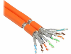 Síťový kabel Alcasa Alcasa GC-N0064 Oranžový 25m Cat7 S/FTP (S-STP)