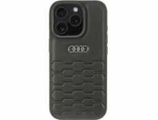 Audi Audi Synthetic Leather iPhone 16 Pro 6.3 černo/černý pevný obal AU-TPUPCIP16P-GT/D2-BK
