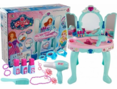Lean sportovní toaletní stolek Beauty Set se zrcadlovým světlem