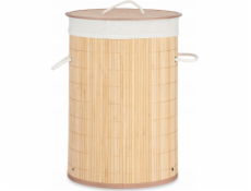 Koš na prádlo Kipit Bambusový koš na prádlo COMFY PLACE, 48 l