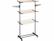 Kipit sušák na prádlo PLASTIWOOD, 80-140 x 57 x 165 cm