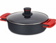 Kinvara Molten Black Aluminium Pot (28 x 7,5 cm)