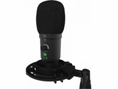 Mikrofon AQIRYS AQIRYS Kabelový mikrofon VOYAGER černý