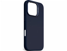 Decoded Decoded AntiMicrobial Silicone Backcover - silikonové ochranné pouzdro pro iPhone 16 Pro kompatibilní s MagSafe (modrý potisk)