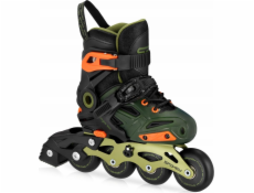 Spokey Freespo Kids rekreační nastavitelné brusle zelené vel. 27-30