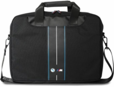 BMW taška BMW BMCB15COMPVSKL Bag 16 Black Nylon Blue Stripe