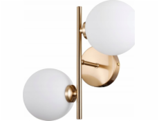 Italux Italux Mirellio WL-66463-2-HB nástěnné svítidlo 2x5W G9 bílá/mosaz