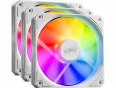 XPG Vento R 120 ARGB PWM ventilátor bílý 3-balení (VENTOR120ARGBPWM3C-WHCWW)