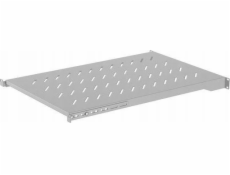 Police Lanberg pro 19 skříní 1000mm Lanberg (1U / 483 x 700 mm, nosnost do 25 kg, 4-bodová montáž) Šedá