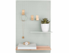 Present Time PERKY MESH tabule, police + háčky, 52 x 35 cm