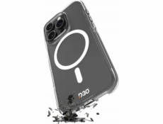 Silikonové pouzdro Puro Puro Impact Clear D3O MagSafe pro iPhone 16 Pro – průhledné