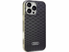 Audi Audi IML vzor šití MagSafe iPhone 16 Pro Max 6.9 černý/černý pevný obal AU-IMLMIP16PM-Q5/D3-BK