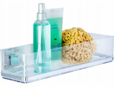 Wenko Koupelnová polička obdélníková QUADRO, Vacuum-Loc, do sprchy, WENKO