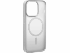Silikonový obal Puro Puro Gradient MagSafe pro iPhone 15 Pro - stříbrný