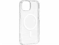 Silikonový obal Puro Puro Lite Mag MagSafe pro iPhone 15 Pro – průhledný