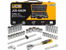 Sada nářadí JCB Sada nářadí 1/2 36 ks. (8-32 mm) (6stranný)