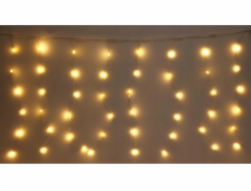 CORTINA osvětlení vánočního stromku OSVĚTLENÍ VÁNOČNÍHO STROMU SVĚTELNÁ ZÁVĚS VNĚJŠÍ/VNITŘNÍ 240 LED 600X60CM S DÁLKOVÝM OVLÁDÁNÍM TEPLÁ BÍLÁ