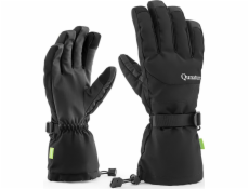 Lyžařské rukavice Salomon Qunature Finger Style Velikost L - černé