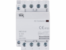 Ideální MODULÁRNÍ STYKAČ KMC-63-40 63A 400V AC IDEÁLNÍ