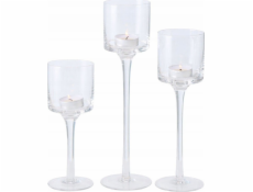 Skleněné svícny Selsey, Three Heights, AROSA