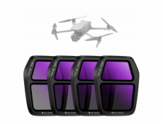 Kf Filtr Sada šedých filtrů Šedý filtr ND 4v1 ND8 ND16 ND32 ND64 pro DJI AIR 3S / SKU.2339
