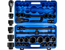 Sada nářadí Forcekraft Impact 26 ks. 3/4 (17-50 mm) a 1 (55-65 mm) (6bodový)