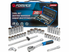 Sada forsážního nářadí Sada nářadí 1/2 36 ks. (8-32 mm) (6stranný)
