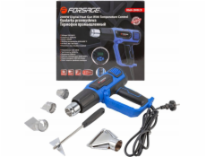 Forsage Elektrická horkovzdušná pistole s tryskami (230V, 50/60Hz, 2000W, 60-600 stupňů, 300-500l/min)