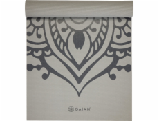 Gaiam GAIAM PODLOŽKA NA JÓGU VYDRŽENÁ ŠEDÁ VRSTVY SLUNEČNÍCH LET 5MM 65737