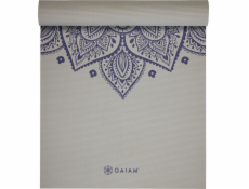 Gaiam GAIAM PODLOŽKA NA JÓGU PODLOŽKA ŠEDÁ SLUNEČNÍ KVĚT 5MM 65732