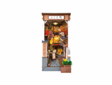 RoboTime 3D skládačka Zarážka na knihy Sakurová ulička s vínem